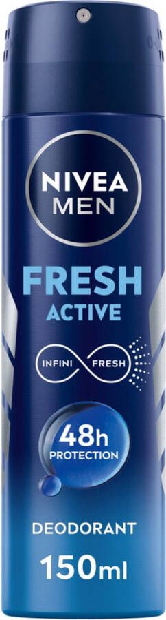 NIVEA Men Deodorant Spray Fresh Active 150 ml