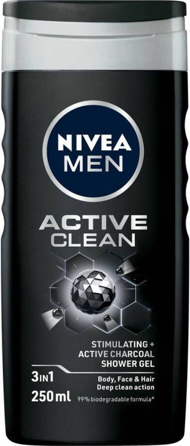 NIVEA Men Douchegel Active Clean 250 ml