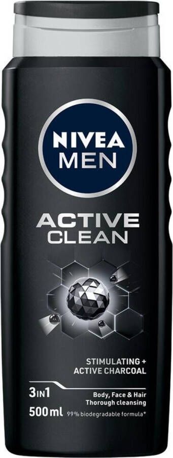 NIVEA Men Douchegel Active Clean 500 ml