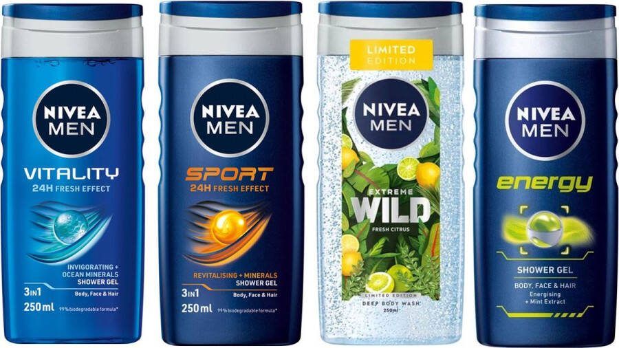 NIVEA MEN Douchegel Try Out