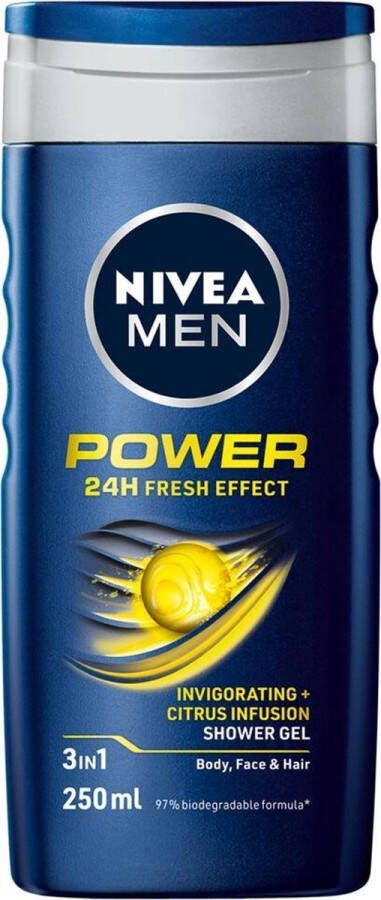 NIVEA Men Douchegel Power Refresh 250 ml