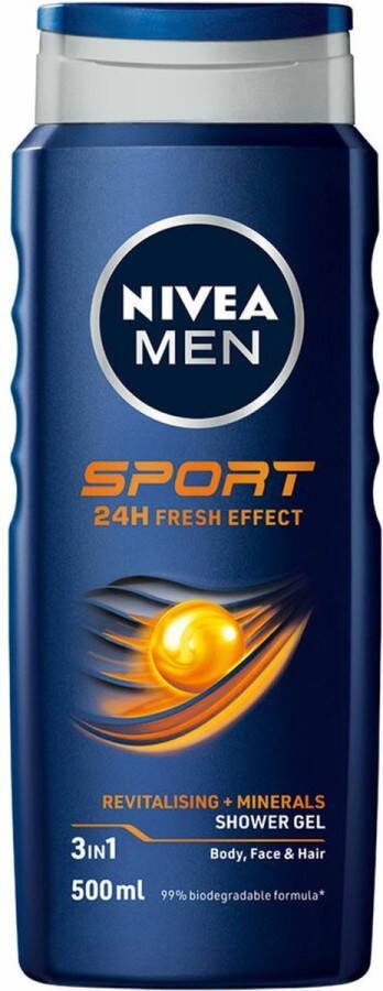 NIVEA FOR MEN Sport douchegel 500 ml