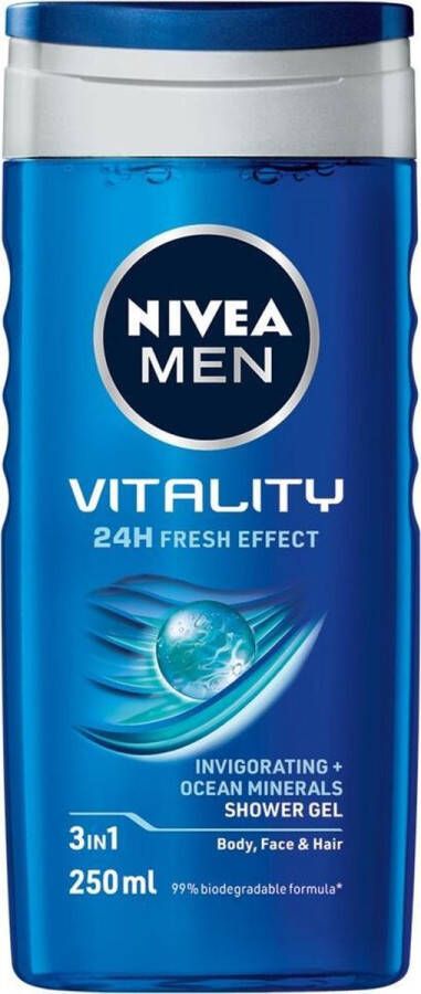 NIVEA Men Douchegel Vitality Fresh 250 ml