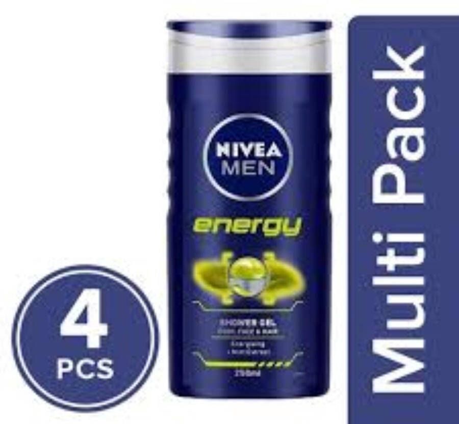 NIVEA Men Energy Douchegel Multipack 4 x 250 ml