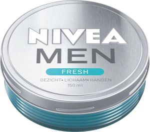 NIVEA MEN FRESH hydratatie van gezicht lichaam en handen -150ml