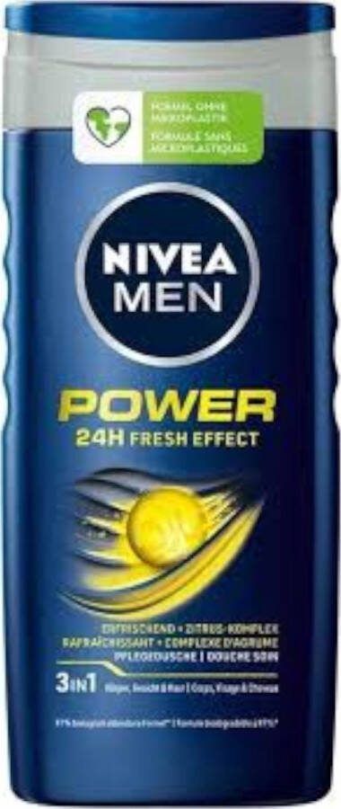 NIVEA men Power Fresh Shower Gel 250 ml