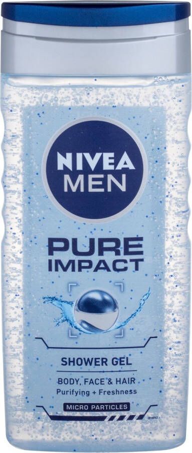 NIVEA Men Pure Impact Shower Gel