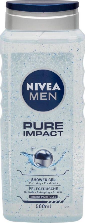 NIVEA Men Pure Impact Shower gel 500ml