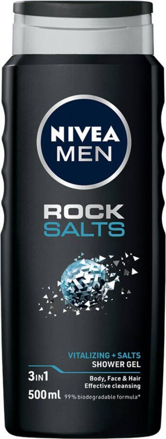 NIVEA Men Rock Salts Douchegel 500 ml