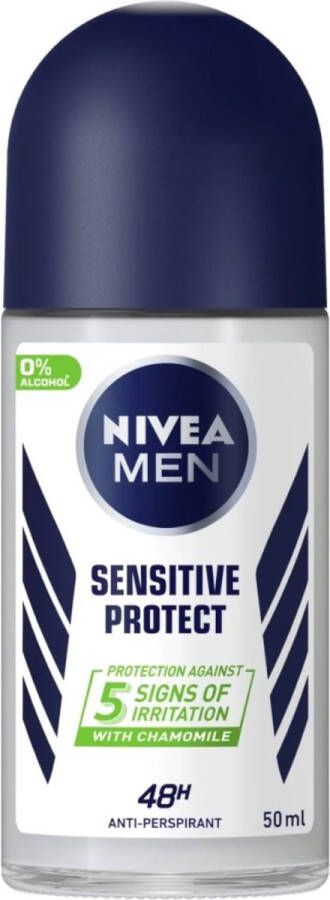 NIVEA Men Sensitive Protect Deodorant Roller 50ml