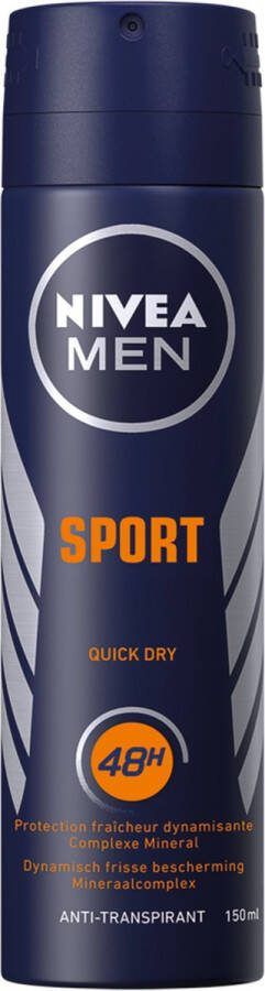 NIVEA MEN Sport Anti-Transpirant Deodorant Spray 150 ml