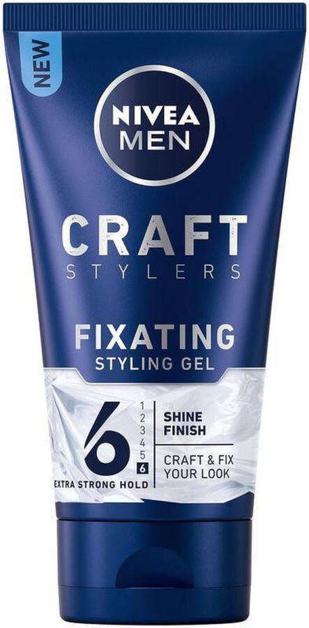 NIVEA Men Styling Shine Gel 6x150ml Voordeelverpakking