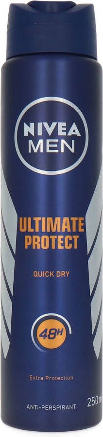 NIVEA Men Ultimate Protect Quick Dry 48H Deodorant 250 ml