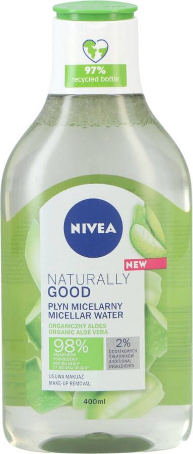 NIVEA Micellair Water Naturally Good Aloe Vera 400ml