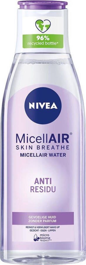 NIVEA Micellar Water Sensitive Skin Anti Residu 200 ml