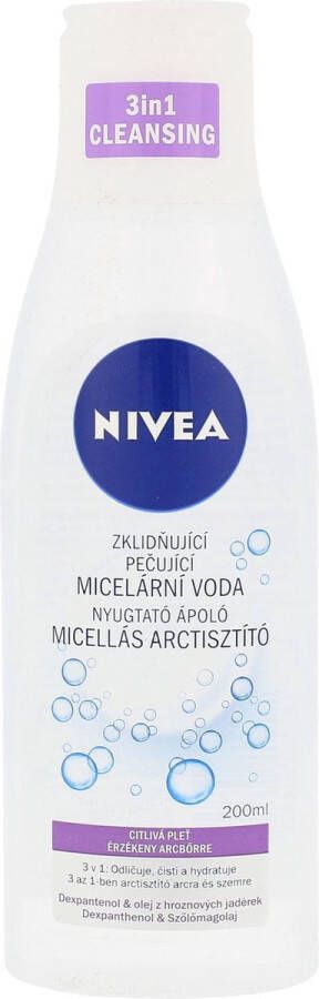 NIVEA Micellas Arctisztito Soothing cleansing micellar water 3 in 1 200ml