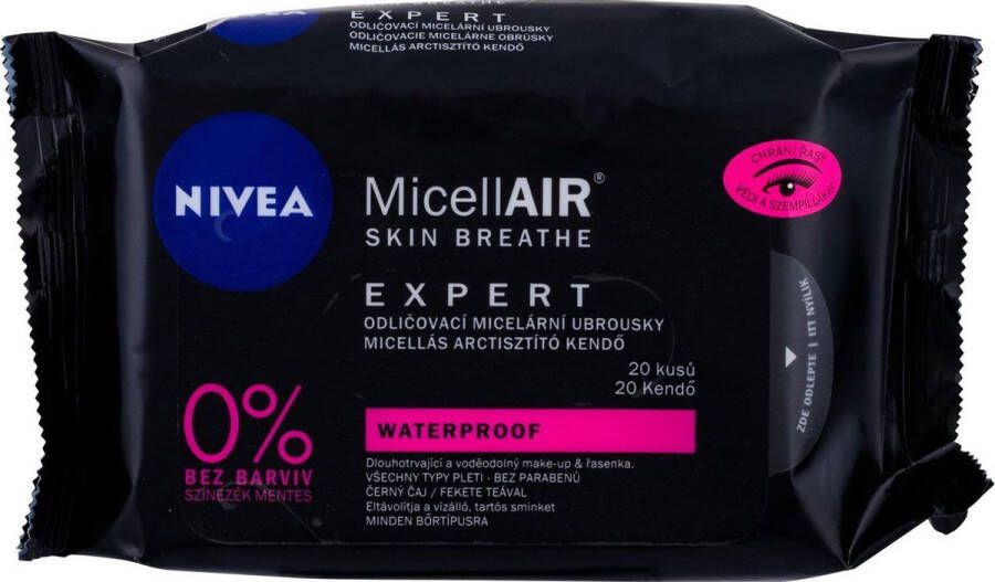 NIVEA MicelleAir Expert (Make-Up Remover Wipes) 20pcs