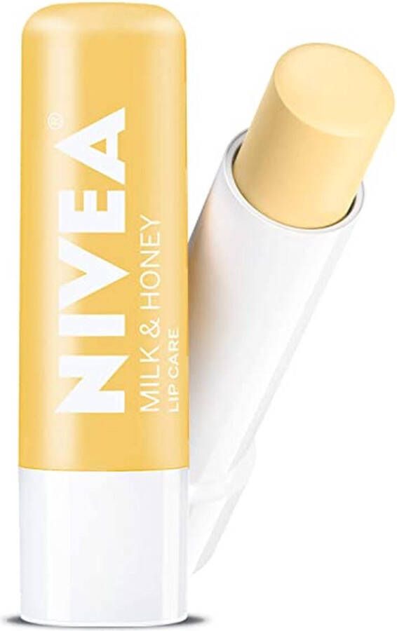 NIVEA Milk and Honey Lip verzorging hydraterende lippen met sheaboter