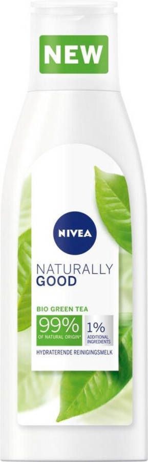NIVEA Naturally Good Hydraterende Reinigingsmelk 200 ml