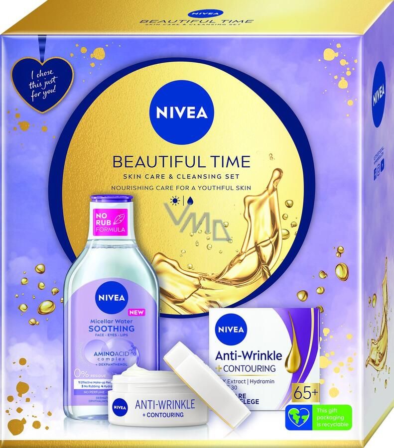 NIVEA Beautiful Time Cadeauset 400 ml-50 ml