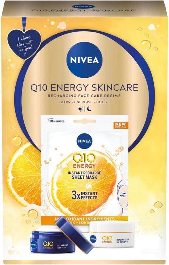 NIVEA Q10 Energy Skincare Cadeauset 100 ml