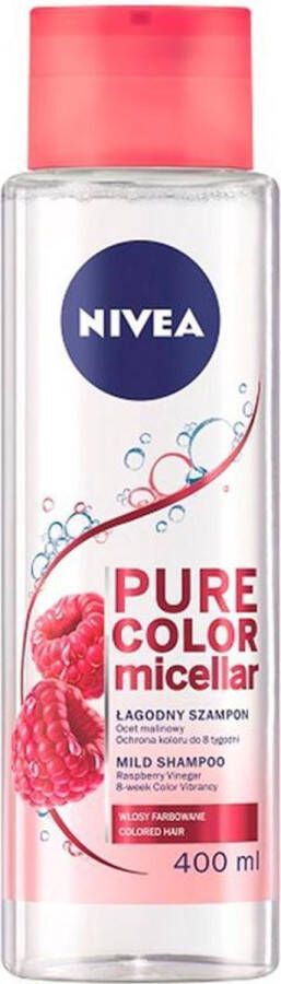 Nivea Pure Color Micellar milde micellaire shampoo voor gekleurd haar 400ml