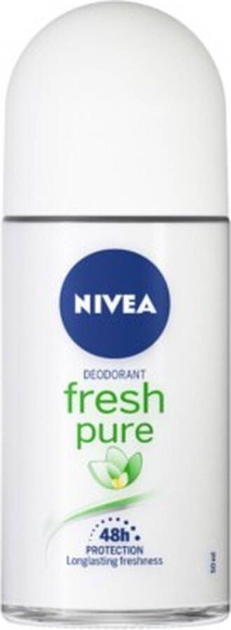 NIVEA Pure & Natural Jasmine Deodorant Roll-on 50ml