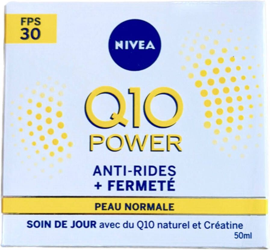 NIVEA Q10 + anti-rimpel dagcrème extra bescherming spps30 50 ml