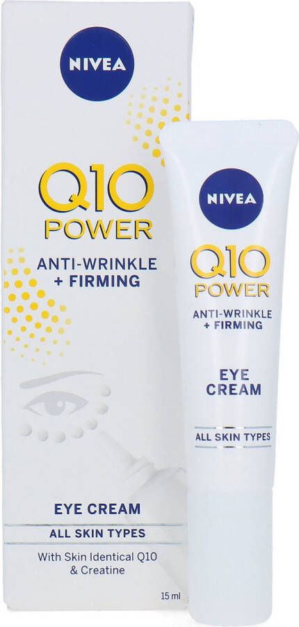 NIVEA Q10 Power Anti-Wrinkle + Firming Oogcrème 15 ml