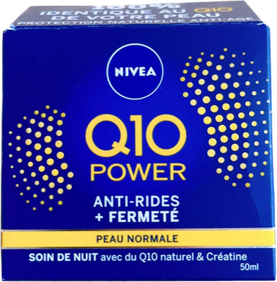 NIVEA Q10 Power Anti-Wrinkle Night Care + Closed 50ml