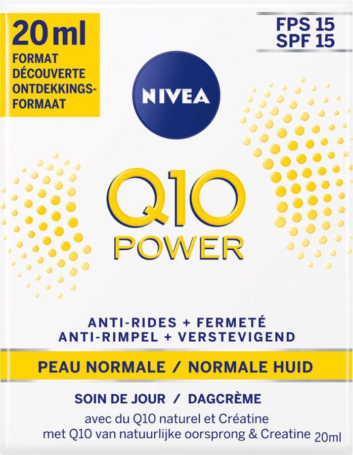 NIVEA Q10 POWER+ Dagcrème SPF15 20ml