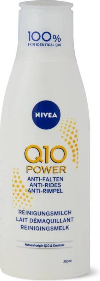 NIVEA Q10 Power Reinigingsmelk Anti-Rimpel 200ml