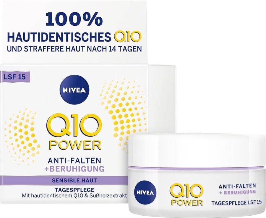 NIVEA Q10 Power Sensitive Day Cream Dagcrème Gezicht 50 ml