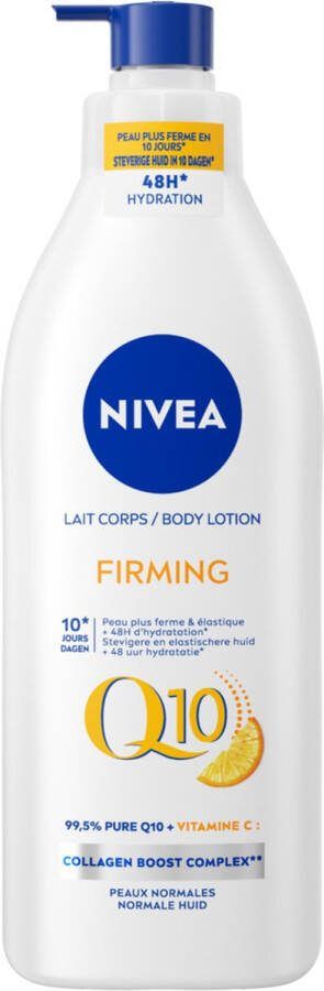 NIVEA Q10 Verstevigende Bodylotion (met pomp) Body Care Bevat vitamine C Bodycreme Hydrateert 48 uur lang 400 ml