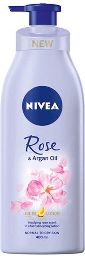Dove Nivea Rose & Argan olie Bodylotion 400 ml