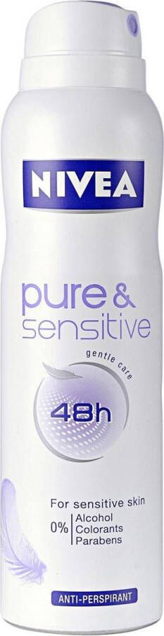 NIVEA Sensitive & Pure Deodorant Spray 150ml