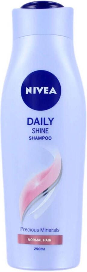 NIVEA Shampoo Daily Shine Voor normaal haar 6 x 250 ml