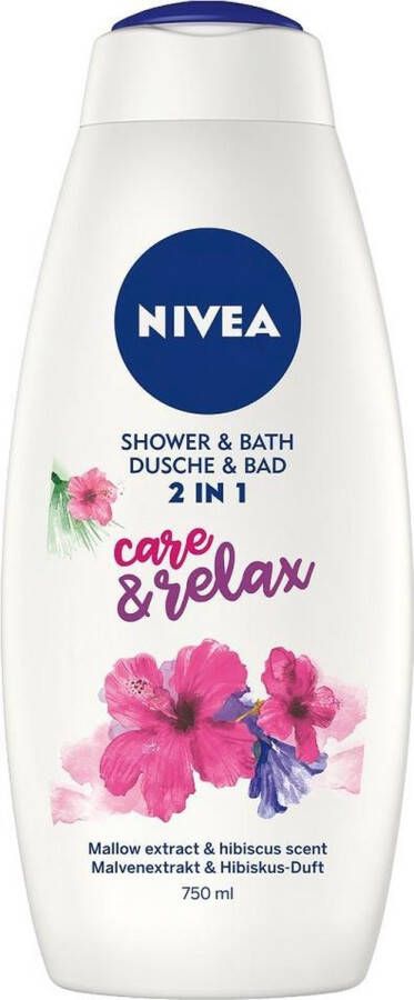 NIVEA Shower & Bath Lotion & Shower Gel 2W1