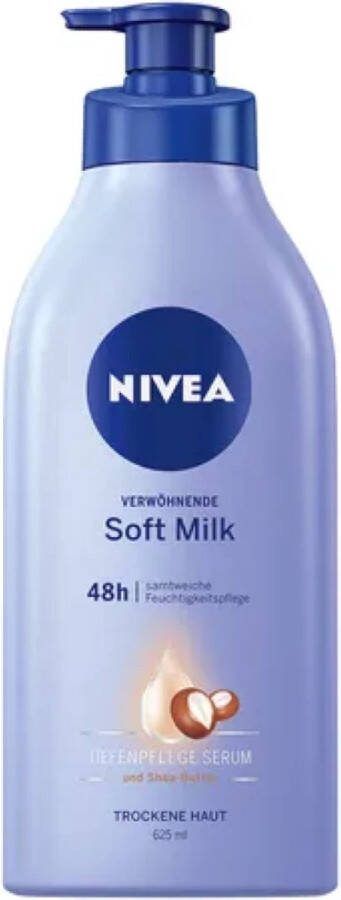 NIVEA soft body milk 625ml
