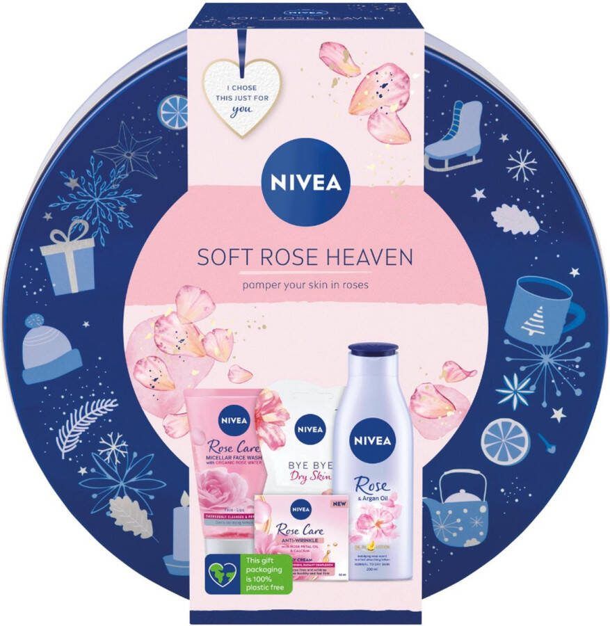 NIVEA Soft Rose Heaven Cadeauset