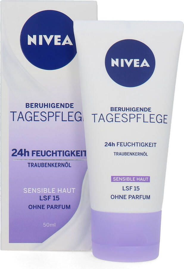 NIVEA Soothing SPF 15 Dagcrème 50 ml (voor gevoelige huid)