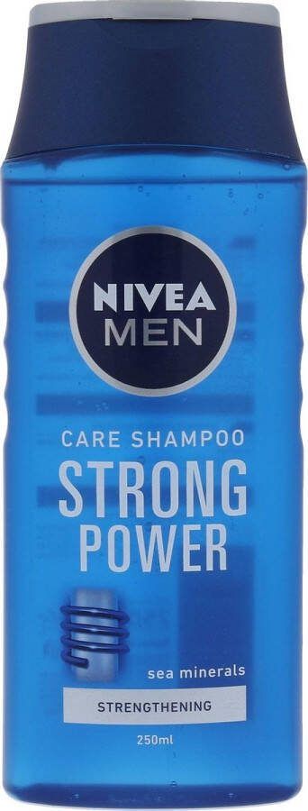 NIVEA MULTI BUNDEL 2 stuks MEN STRONG POWER shampoo 250 ml