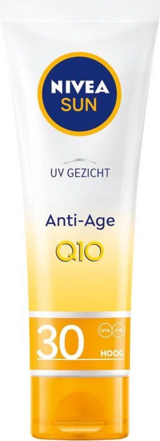 NIVEA SUN UV Anti-Age en Anti-Pigment Gezicht Zonnebrand Crème SPF 30 Zonnebrandcreme Gezicht Zonbescherming 50 ml