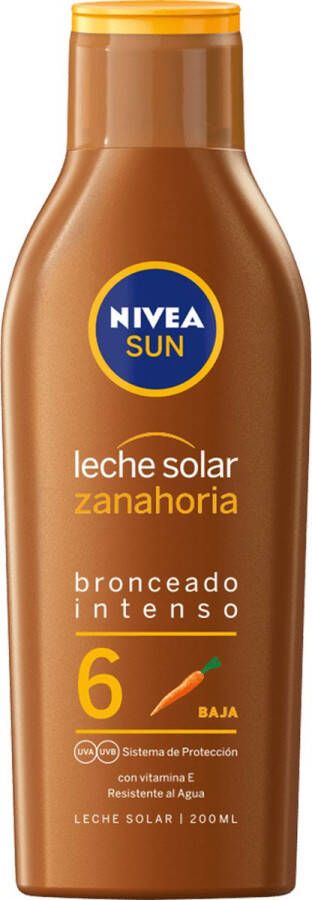 NIVEA SUN Zelfbruiner Versterker Carotene SPF 6 200 ml