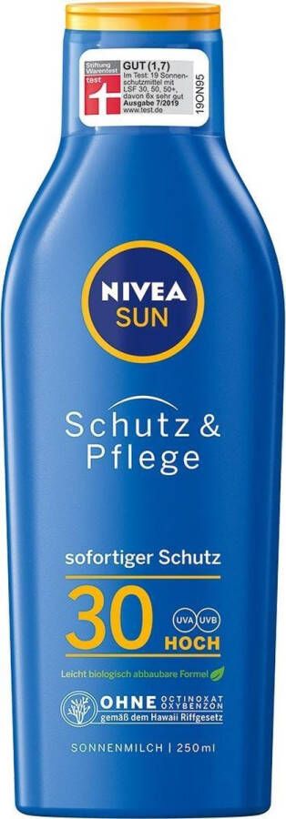 NIVEA Sun zonnebrand Zonnemelk SPF 30 250 ml