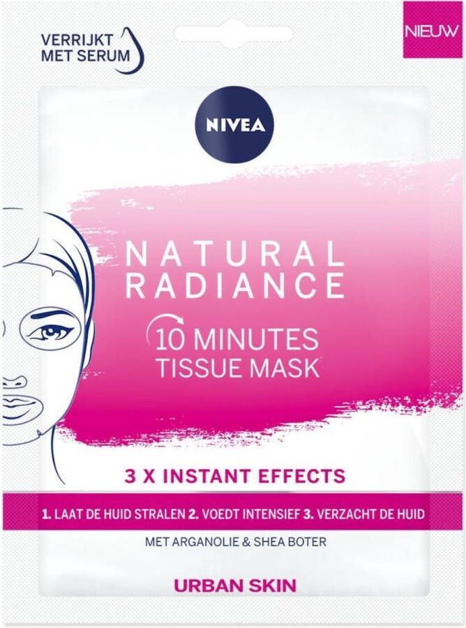 NIVEA Tissue Gezichtsmasker Urban Skin Radiance