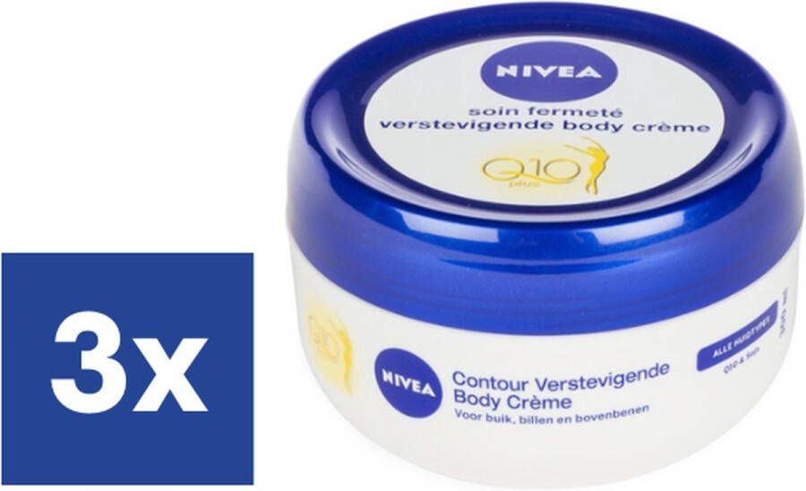 NIVEA Verstevigende Q10 Bodycrème 3 x 300 ml