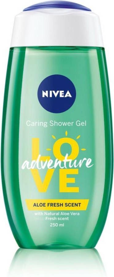 NIVEA Verzorgende douchegel LOVE Adventure 250 ml