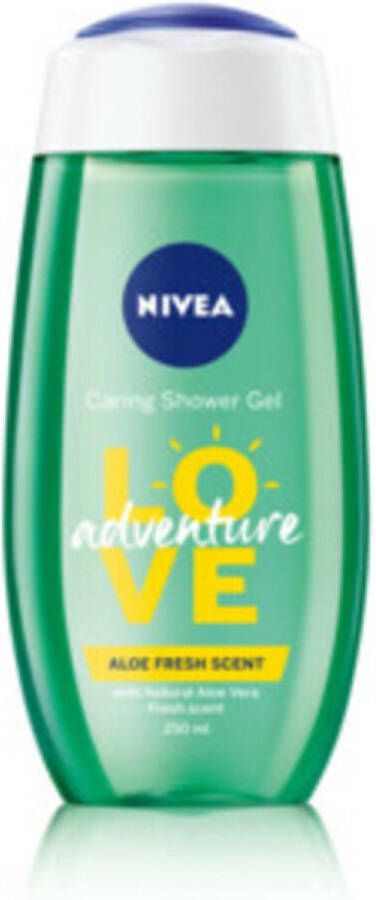 NIVEA Verzorgende douchegel LOVE Adventure 250 ml