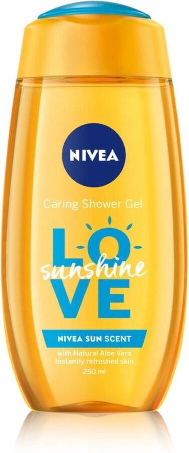 NIVEA Verzorgende douchegel LOVE Sunshine 250 ml